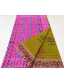 SALEM BLOCK PRINT COTTON SAREES