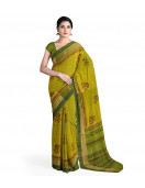 MANAMEDU BLOCK PRINTED SAREES WITH BLOUSE