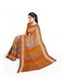 MANAMEDU BLOCK PRINTED SAREES WITH BLOUSE