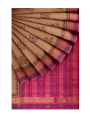 MANAMEDU BLOCK PRINTED SAREES WITH BLOUSE