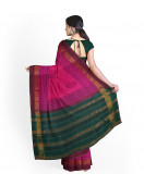 MANAMEDU BLOCK PRINTED SAREES WITH BLOUSE