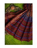 MANAMEDU BLOCK PRINTED SAREES WITH BLOUSE