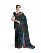 MANAMEDU BLOCK PRINTED SAREES WITH BLOUSE