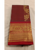 THIRUBHUVANAM HF ZARI SILK SAREE 5.50 MTS