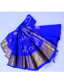 THIRUBHUVANAM HF ZARI SILK SAREE 550 MTS