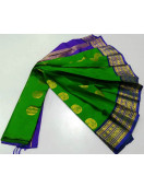 THIRUBHUVANAM HF ZARI SILK SAREE 550 MTS