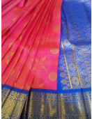 THIRUBHUVANAM PURE ZARI SILK SAREE 5.50MTS