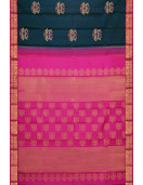 Thirubhuvanam Pure Zari Silk Saree 5 50 mts