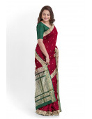 PMK BUMBERG COT SAREES WITH BLOUSE