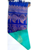 SOFT SILK SAREE WITH BLOUSE