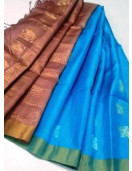 SOFT SILK SAREE WITH BLOUSE