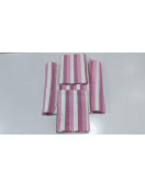 BEDSHEET STRIPE 72X100 2 PILLOW COVER