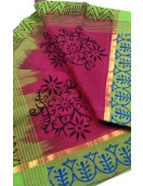 SALEM BLOCK PRINT COTTON SAREES