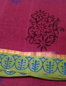 SALEM BLOCK PRINT COTTON SAREES