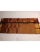ARNI SILK HALF FINE ZARI SAREE WITH BLOUSE