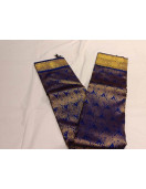 ARNI SILK HALF FINE ZARI SAREE WITH BLOUSE