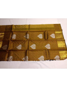 ARNI SILK HALF FINE ZARI SAREE WITH BLOUSE
