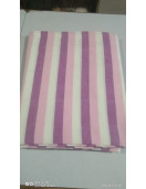 BEDSHEET STRIPE 90X108 2 PILLOW COVER