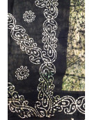 PL COTTON SAREES WITH SOLID WAX CRACK DESIGNS