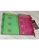 SOFT SILK SAREE WITH BLOUSE