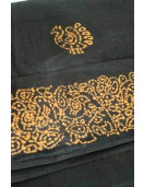 PL COTTON SAREES WITH WAX DOT PRINT DESIGNS