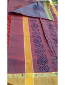 SALEM BLOCK PRINT COTTON SAREES