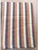 BEDSHEET STRIPE 90X108 2 PILLOW COVER