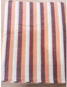 BEDSHEET STRIPE 90X108 2 PILLOW COVER