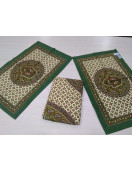 BEDSHEET JAIPUR PRINTED 72X100 2 PILLOW COVER
