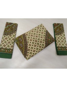 BEDSHEET JAIPUR PRINTED 72X100 2 PILLOW COVER