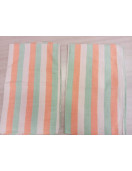 BEDSHEET STRIPE 72X100 2 PILLOW COVER