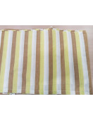 BEDSHEET STRIPE 90X108 2 PILLOW COVER