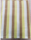 BEDSHEET STRIPE 90X108 2 PILLOW COVER