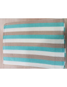 BEDSHEET STRIPE 90X108 2 PILLOW COVER