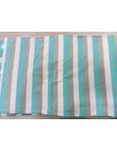 BEDSHEET STRIPE 90X108 2 PILLOW COVER