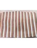 BEDSHEET STRIPE 90X108 2 PILLOW COVER