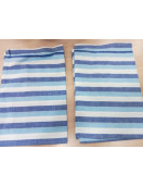 BEDSHEET STRIPE 90X108 2 PILLOW COVER