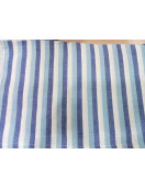 BEDSHEET STRIPE 90X108 2 PILLOW COVER