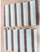 BEDSHEET STRIPE 90X108 2 PILLOW COVER