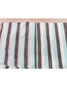 BEDSHEET STRIPE 90X108 2 PILLOW COVER