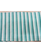 BEDSHEET STRIPE 90X108 2 PILLOW COVER