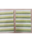 BEDSHEET STRIPE 90X108 2 PILLOW COVER