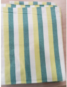 BEDSHEET STRIPE 90X108 2 PILLOW COVER