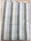 BEDSHEET STRIPE 72X100 2 PILLOW COVER