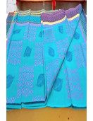 MANAMEDU BLOCK PRINTED SAREES WITH BLOUSE