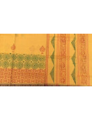 MANAMEDU BLOCK PRINTED SAREES WITH BLOUSE