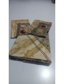 BEDSHEET MEERUT PRINTED 90X108 2 PILLOW COVER