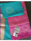 SOFT SILK SAREE WITH BLOUSE