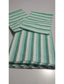 BEDSHEET STRIPE 90X108 2 PILLOW COVER