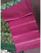 SOFT SILK SAREE WITH BLOUSE